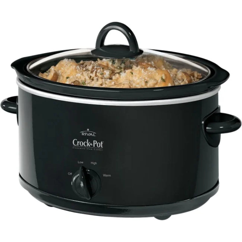 ® 4-Quart Classic Slow Cooker, Black